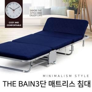 3단 원룸 싱글 침대 병원 매트리스 더바인 사무실 각도조절 간이침대 헤드 접이식 두툼한 안락한