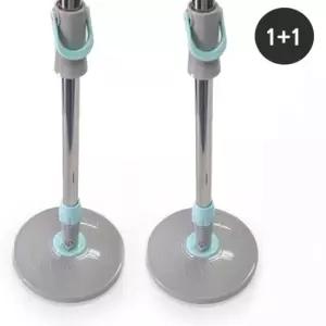 동글이 핸드스핀 밀대봉 2세트 회전걸레 통돌이걸레 물걸레 청소기 밀대걸레