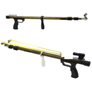 텔레스코픽 총대 접이식 라이플 고무줄 새총 슬링샷 세총 고무줄총
