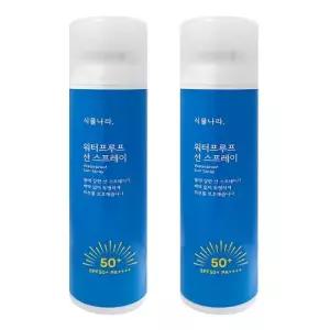 식물나라 산소수 워터프루프 선스프레이 100ml 2개