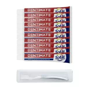 크리오 휴대용치약 50g 10개 +케이스,칫솔