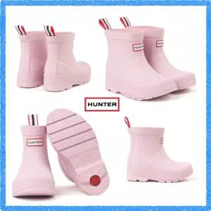 매장정품 헌터 토박스 25SS 헌터키즈 플레이 부츠 장화 라이트핑크 HTKCF2TSPS11 97754