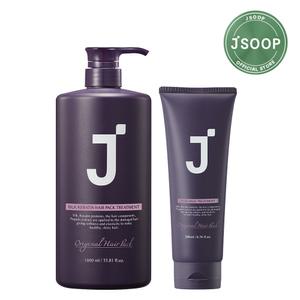 제이숲 실크 케라틴 단백질 트리트먼트 1000ml + 실크 케라틴 트리트먼트 200ml