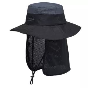 와이드메쉬 여름모자 목뒤커버 차양막 세트 큰선캡 캡