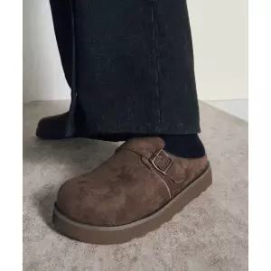 식스핏 6FT [2월 20일 배송] BOTO STRAP MULE (CHOCO BROWN) 2376029