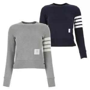 [명품] 25FW 4바 스트라이프 맨투맨 FJT002A 00535