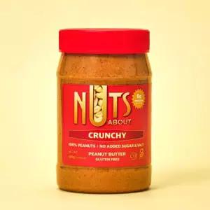 땅콩100% 넛츠어바웃 무첨가 땅콩버터 크런치 500g 무가당 무염