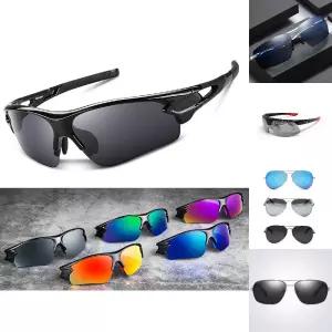 편광 자전거 고글 스포츠 선글라스 블랙스모크/시력/보호/야외/현장/작업/레저/운동/빛반사/자외선/UV/차단