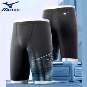 미즈노 MIZUNO 남성 사각 트렁크 수영복 4부 5부 N2CB3120 자수 강습 연습