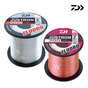 [다이와] 저스트론 플로로 카본 라인 300m 240m 대용량 낚시줄 바다 민물 루어 원줄 목줄 쇼크리더