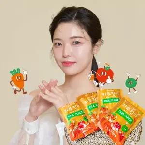 하루한아 cca주스 국내산 사과 당근 양배추 100% 착즙주스