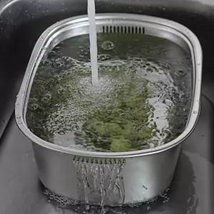 무광 스테인리스 설거지 통 라운드형 WF4F776