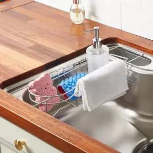 슬라이드 음식물 수거통 수세미 랙 WF651BE