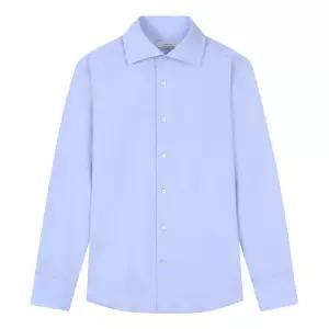 [지이크] 와이드 스프레드 코튼 와이셔츠 블루 (PHBAH5004)