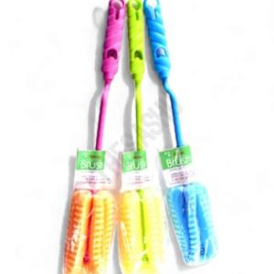 아기물병세척솔 회전 스폰지 병 솔 그린