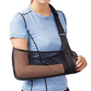 깁스 팔걸이 어깨보조기 팔깁스 지지대 메쉬 암슬링