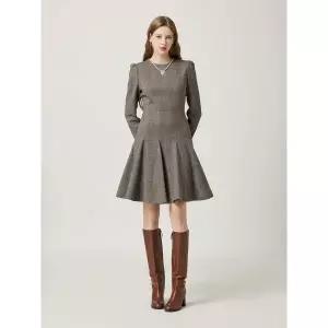 [모조에스핀]목걸이SET 플레어라인모원피스_J244MSE029_DG