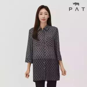 [PAT 여성] 다이아패턴 인견 블라우스_1I62511