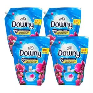다우니 베트남 고농축 섬유유연제 대용량 향기 오래가는 동남아향 직수입 선라이즈 프레쉬 리필 3L 4개