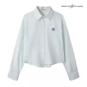 [롯데백화점]나인식스뉴욕 알파벳 자수 숏 셔츠 NP8SH005M0