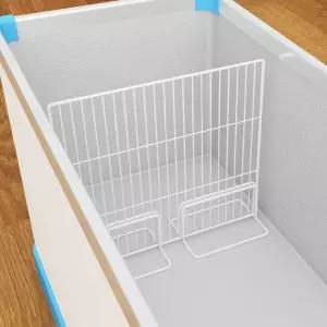 아이스크림 정리대 냉동고 칸막이 업소용 파티션 17x23cm 저장고