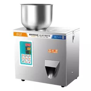 커피 파우더 드립백 정량 소분기 과립 분배 호퍼형 계량기