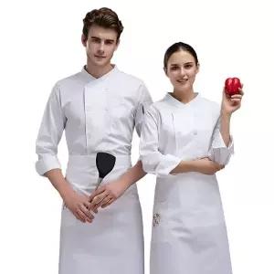 빅사이즈 조리복 요리사 셰프복 주방 레스토랑 유니폼 작업복 의류