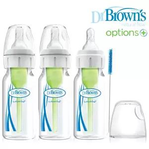 닥터브라운 내로우넥 옵션스플러스 PP젖병 120ml 3P