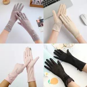 봄 여름 가을 여성 자외선차단장갑 스마트 터치 여성 운전장갑 10종