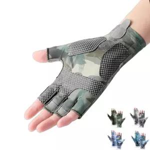 남성 자외선차단 쿨아이스 반장갑 헬스 스포츠 자전거 등산 운전 반 장갑