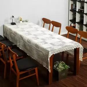 프렌치 식탁보 레이스 테이블보 로즈가든 테이블보 쿠션방석침구l