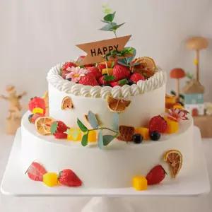 2단모형케이크 반전 모형 셀프 어린이집 촬영 웨딩 케이크모형