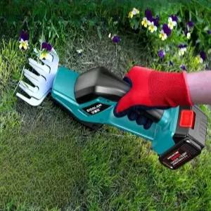 무선 충전식 잔디 바리깡 핸드 정원 트리머 소형 전정기 풀깍기