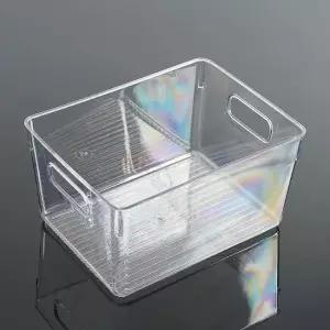 투명 정리함 25x19cm 펜트리 플라스틱 간식 기저귀 약 플라스틱