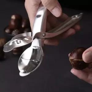 호두집게 생밤 군밤 밤칼집 밤 호두 까는 도구 밤가위 호두가위 은행가위 밤까기 은행까기