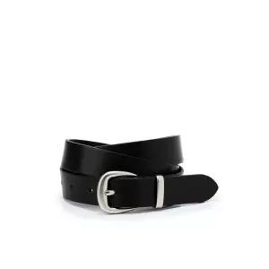 [롯데백화점]질스튜어트 [선물포장+쇼핑백] 블랙 프리미엄 통가죽 여성벨트 JABE4E120BK