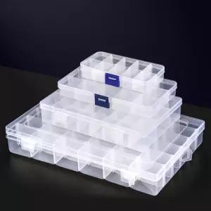 다용도 멀티박스 분리형 플라스틱 36구 보관함 비즈/칸칸/문구/칸막이/소품/약보관함/피스통/정리/보관