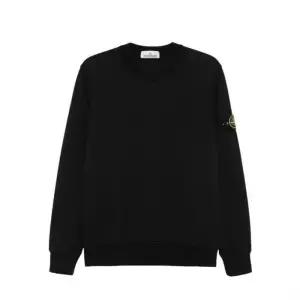 [명품] 와펜 코튼 레귤러핏 맨투맨 블랙 K2S15 6100060 S0051 V0029