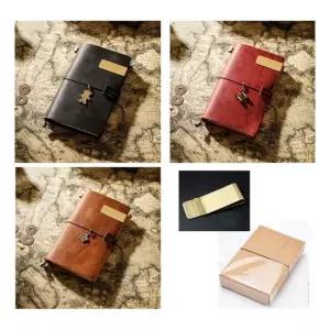 빈티지 가죽 다이어리 노트 일기장 수첩 휴대형 공책메모장 양장노트 고급노트 대학노트