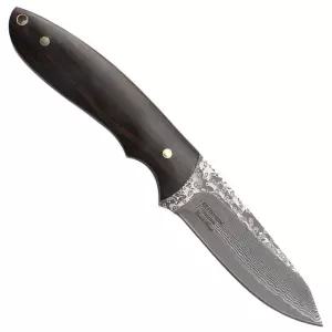 엘크릿지 ER-FIX119DM 고정식 나이프 다마스커스 블레이드 우드핸들 캠핑나이프 캠핑칼 등산칼