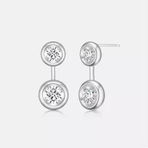 베브 화이트 랩다이아몬드 3부 5부 귀걸이 A253SEU418WPH
