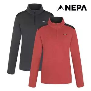 [정가 149,000원] 네파 여성 피오렌 기모 집업티셔츠 7I85402