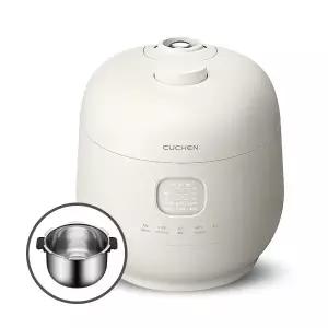 [Cuchen] 쿠첸 3인용 풀스테인레스 IH전기압력밥솥 CRT-WS0340TW