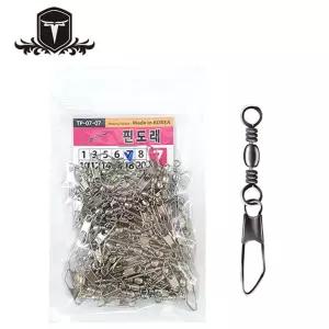 TJ코리아 핀도래 대용량/채비/바다/낚시/회전/도래/문어/롤링/스위벨/360도/T형/구슬/삼각/도래추/보조