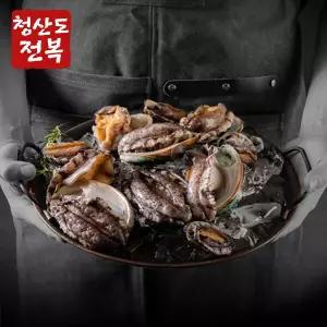 프리미엄 청산도 완도전복 선물세트 특대 1kg (총 7-8마리)