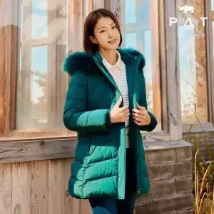 [PAT 여성] 폭스퍼 스트레치 구스다운 점퍼_1J82038