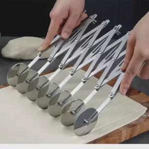 가정용 베이킹 롤링커터 칼 제빵 반죽 피자 제과 나이프 도구