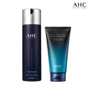 [AHC] 온리포맨 기초 2종세트 (올인원에센스+클렌징폼)