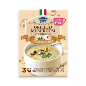 폰타나 피에몬테 그릴드 머쉬룸 크림 수프 즉석지함 60g  x 3개
