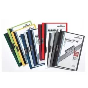 듀라블 투명크립화일 2209(A4 60매용 녹색) (W7D507B)